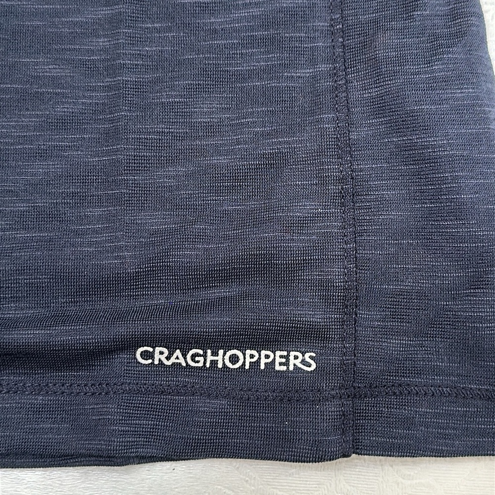 Craghoppers NOSILIFE GALENA SHORT SLEEVE TEE - Blue Navy - Picture 6 of 16